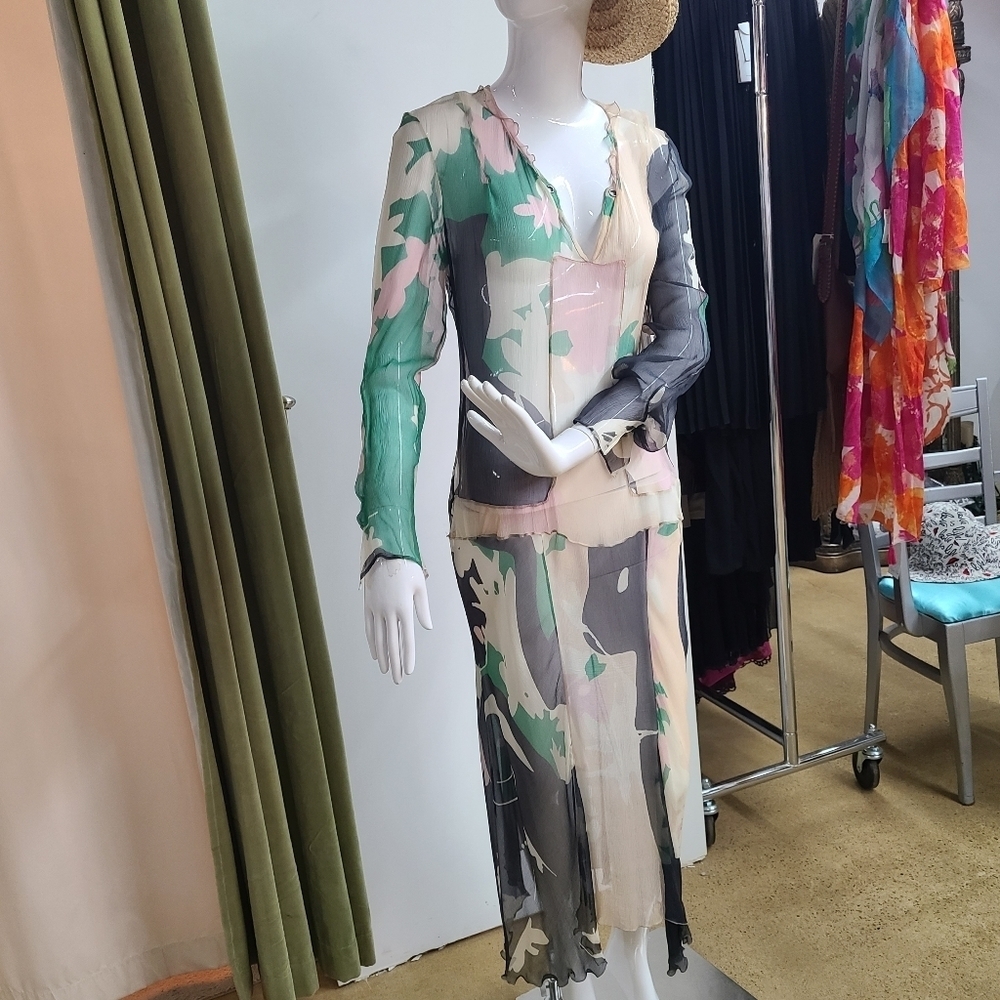Just Cavalli Sheer Dress